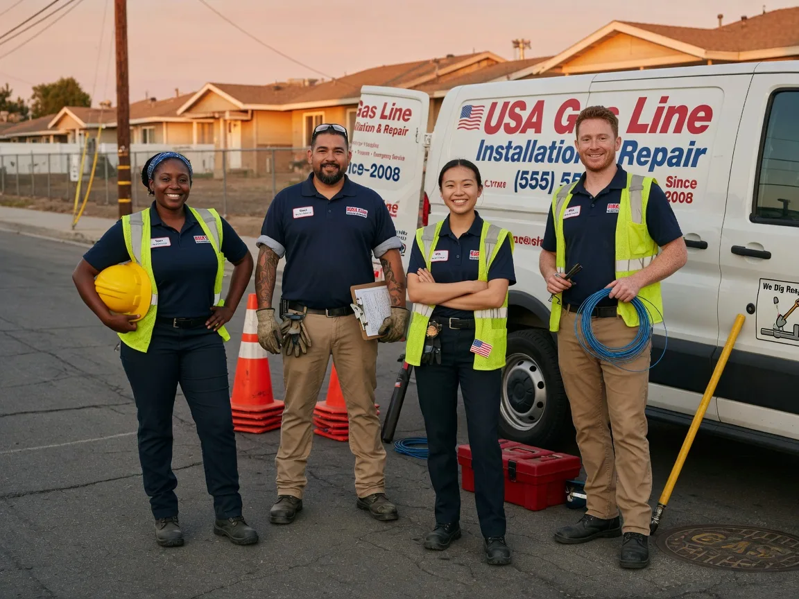 Gas Line Installation company in Orbisonia, PA